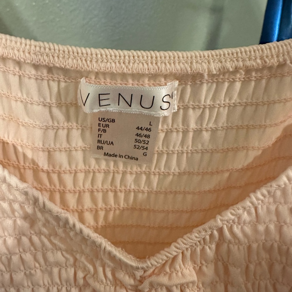 VENUS Blush Ruffle Blouse - Picture 2 of 2